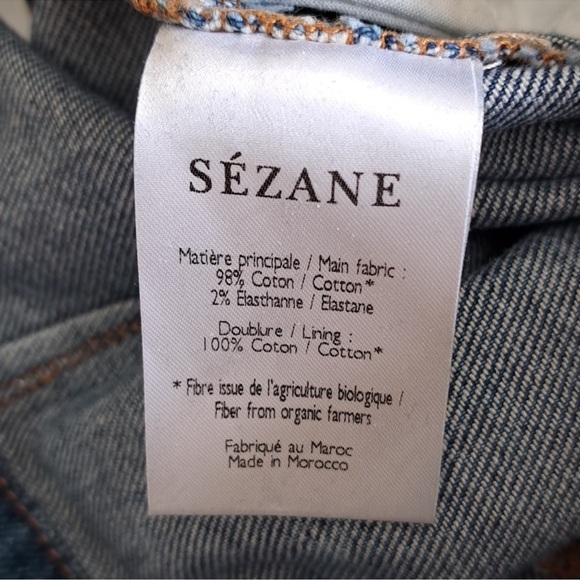 Sézane Austin Trousers High-waisted Ankle-length Denim Jeans
Pants Paperbag - Picture 3 of 10